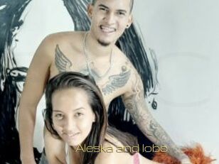 Aleska_and_lobo