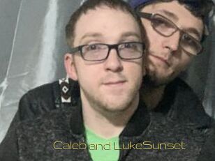 Caleb_and_LukeSunset